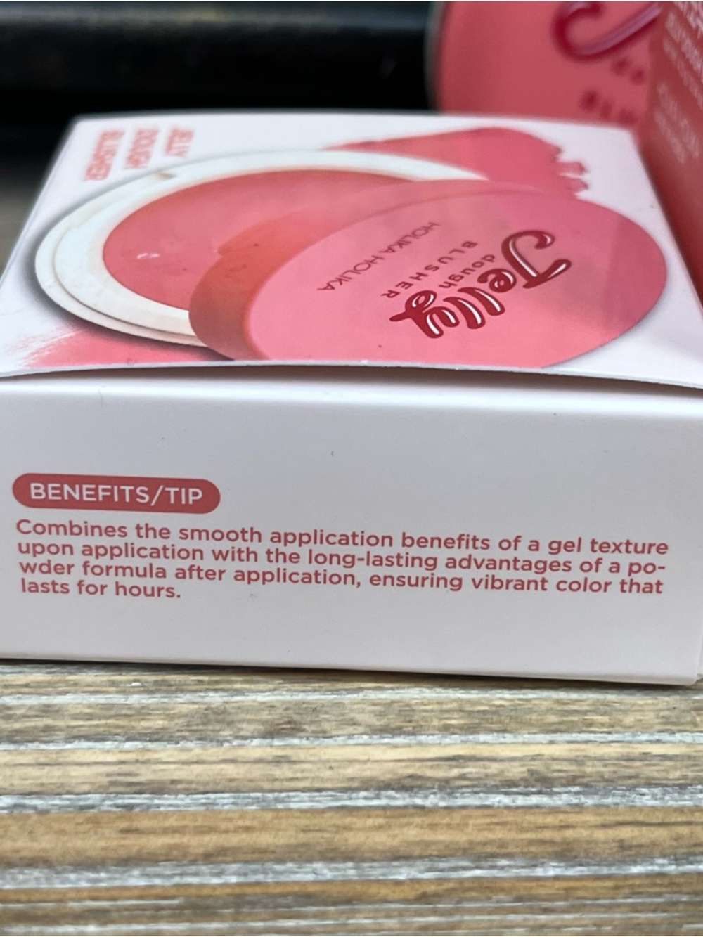 Holika Holika Jelly Dough Blusher - 03 Strawberry Jelly (K-Beauty) - Picture 2 of 7
